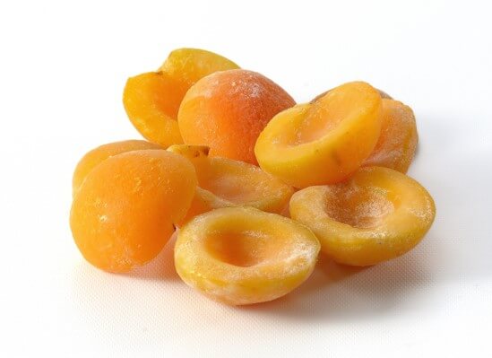 Frozen Apricots